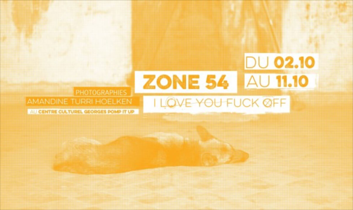 Amandine Turri Hoelken • Zone 54 I Love You Fuck Off