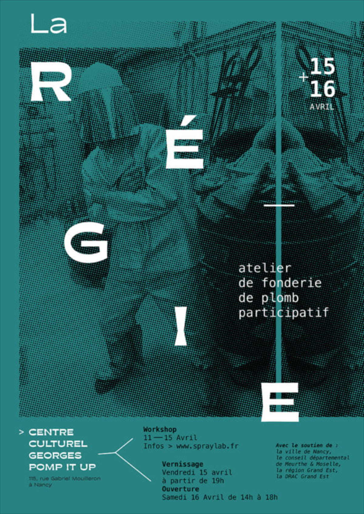 La Régie, atelier participatif de fonderie par Edouard Jattiot